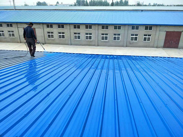 王屋镇 彩钢瓦喷漆翻新工业厂房、仓库